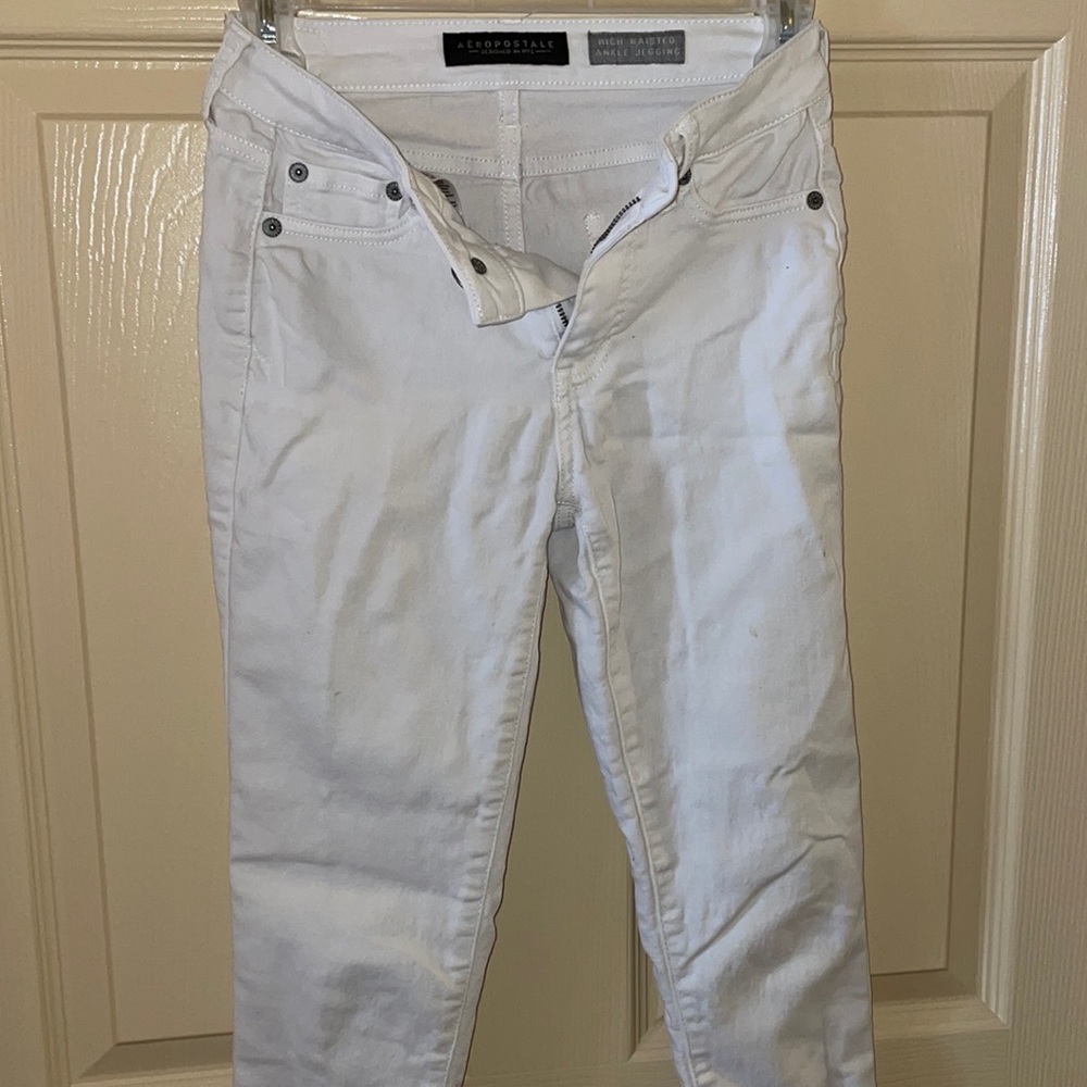 White Aeropostale Leggings
